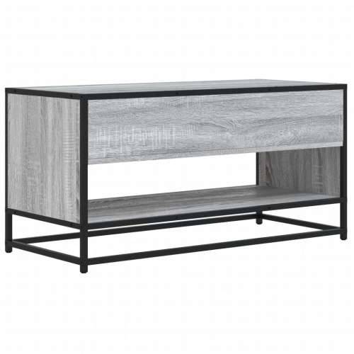 TV ormarić boja hrasta sonome 100x35x41 cm konstruirano drvo - Sivi hrast sonoma 1 91 cm Cijena
