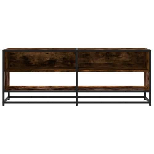TV ormarić boja dimljenog hrasta 120,5x40x46 cm konstruirano - Dimljeni hrast 1 120.5 cm Cijena