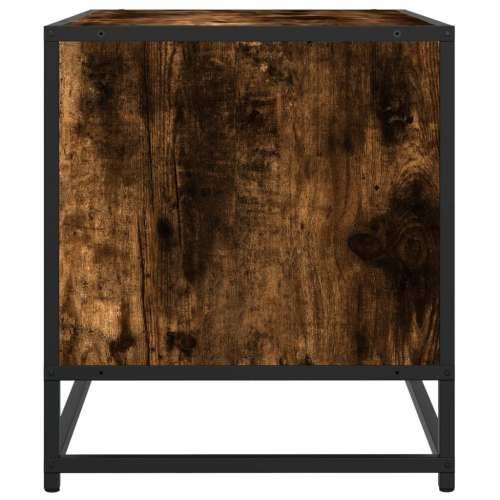 TV ormarić boja dimljenog hrasta 120,5x40x46 cm konstruirano - Dimljeni hrast 1 120.5 cm Cijena