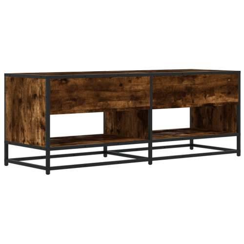 TV ormarić boja dimljenog hrasta 120,5x40x46 cm konstruirano - Dimljeni hrast 1 120.5 cm Cijena