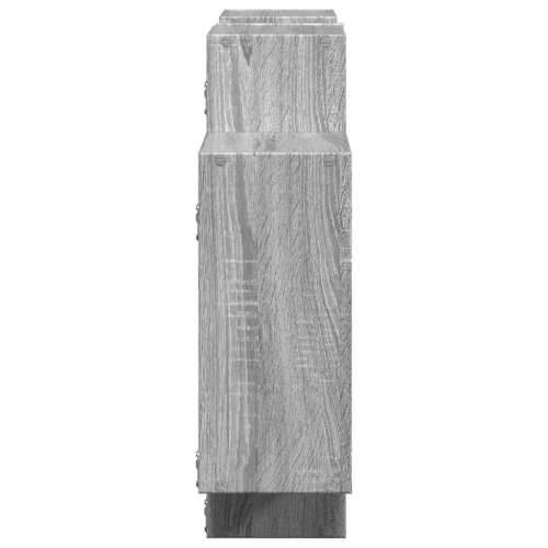 Zidna polica boja hrasta sonome 159x18x65 cm konstruirano drvo - Sivi hrast sonoma 159 x 18 x 65 cm 1 Cijena