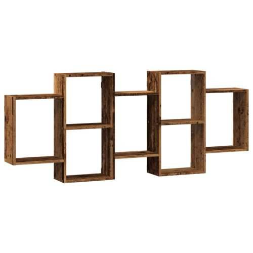 Zidna polica boja staro drvo 159x18x65 cm konstruirano drvo - Staro drvo 159 x 18 x 65 cm 1 Cijena