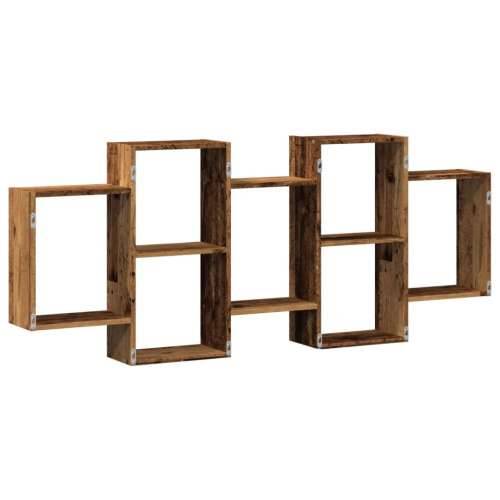 Zidna polica boja staro drvo 159x18x65 cm konstruirano drvo - Staro drvo 159 x 18 x 65 cm 1 Cijena