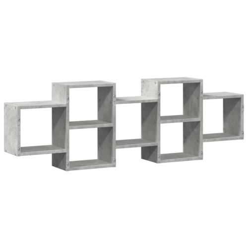 Zidna polica siva boja betona 129x18x42 cm konstruirano drvo - Beton siva 129 x 18 x 42 cm 1 Cijena
