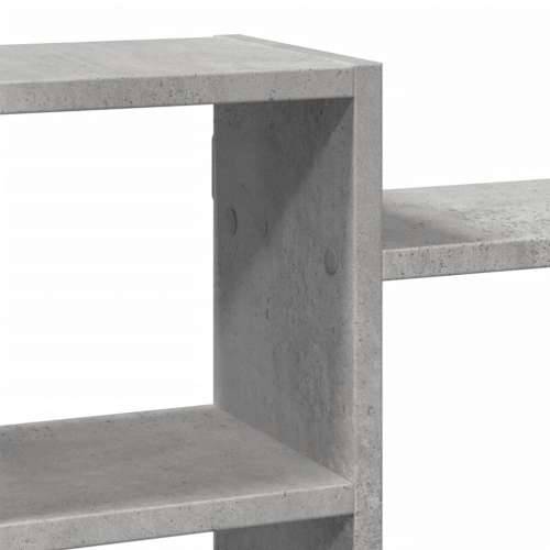 Zidna polica siva boja betona 129x18x42 cm konstruirano drvo - Beton siva 129 x 18 x 42 cm 1 Cijena