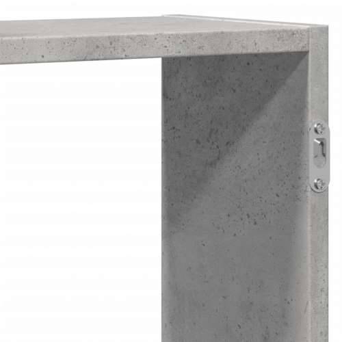 Zidna polica siva boja betona 129x18x42 cm konstruirano drvo - Beton siva 129 x 18 x 42 cm 1 Cijena