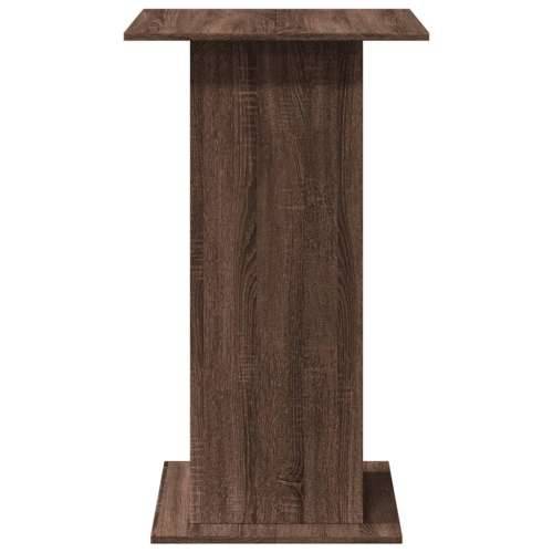 Barski stol s prostorom smeđa boja hrasta 60x60x102 cm drveni - Smeđi hrast 1 Cijena