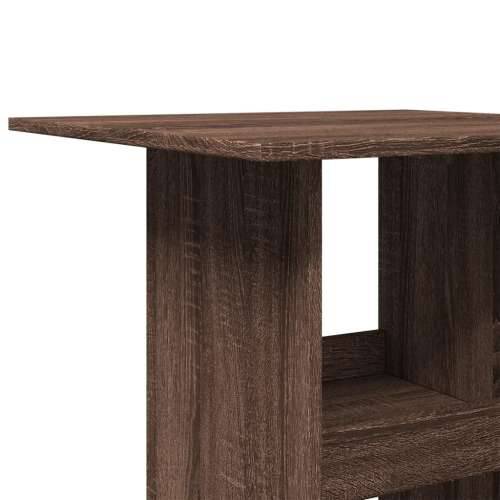 Barski stol s prostorom smeđa boja hrasta 60x60x102 cm drveni - Smeđi hrast 1 Cijena