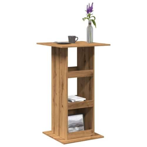 Barski stol s prostorom boja artisian hrast 60x60x102 cm drveni - hrast artisan 1 Cijena