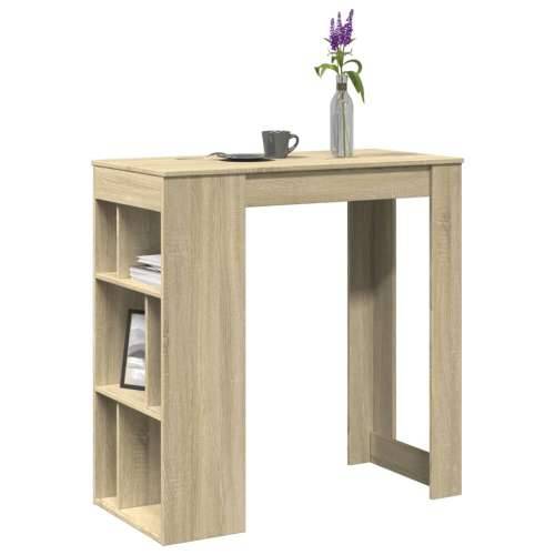 Barski stol s stalcima boja hrasta 102 x 50 x 103,5 cm drveni - sonoma hrast 1 Cijena