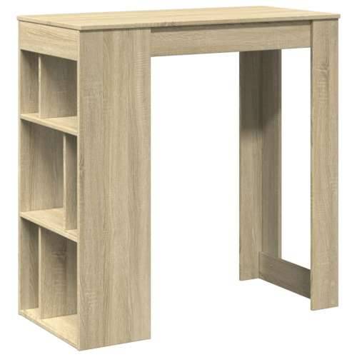 Barski stol s stalcima boja hrasta 102 x 50 x 103,5 cm drveni - sonoma hrast 1 Cijena