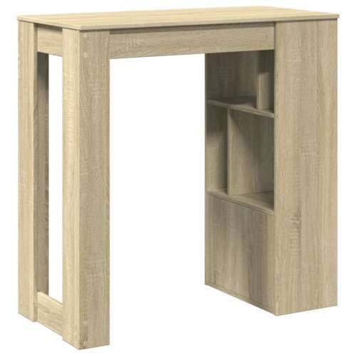 Barski stol s stalcima boja hrasta 102 x 50 x 103,5 cm drveni - sonoma hrast 1 Cijena