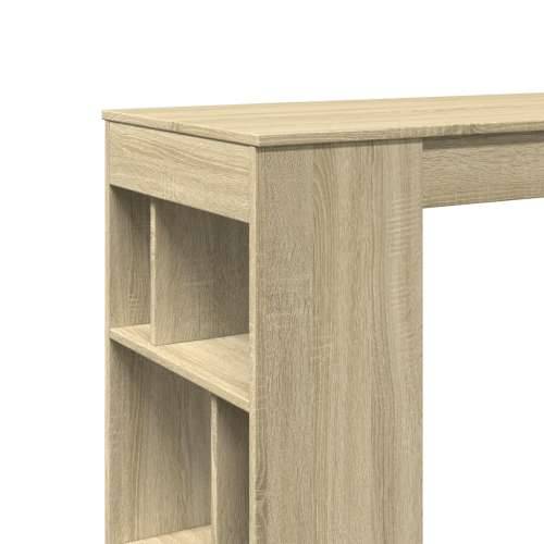 Barski stol s stalcima boja hrasta 102 x 50 x 103,5 cm drveni - sonoma hrast 1 Cijena