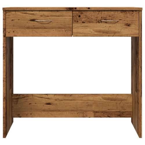 Radni stol boja starog drva 80 x 40 x 75 cm konstruirano drvo - Staro drvo Cijena