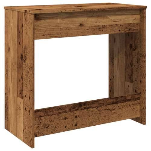 Radni stol boja starog drva 80 x 40 x 75 cm konstruirano drvo - Staro drvo Cijena