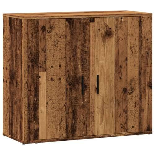 Komoda boja starog drva 80 x 33 x 70 cm od konstruiranog drva - Staro drvo 1 Cijena