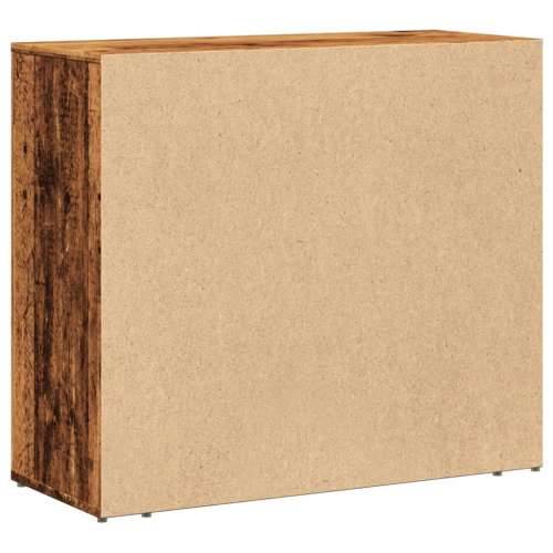 Komoda boja starog drva 80 x 33 x 70 cm od konstruiranog drva - Staro drvo 1 Cijena