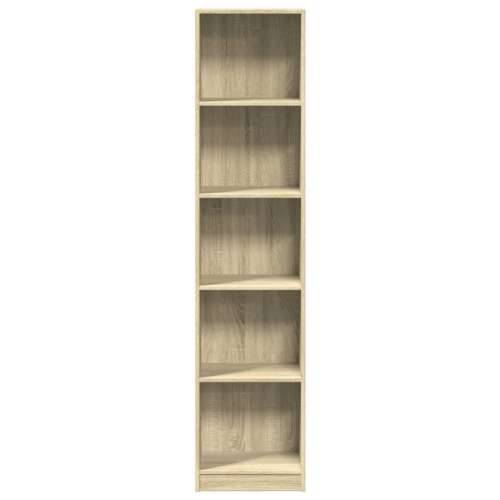 Regal za knjige boja hrasta 40x24x176 cm od konstruiranog drva - sonoma hrast 1 176 cm 40 cm Cijena