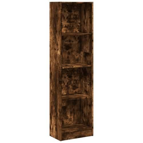 Regal za knjige boja hrasta 40x24x176 cm od konstruiranog drva - Dimljeni hrast 1 176 cm 40 cm Cijena