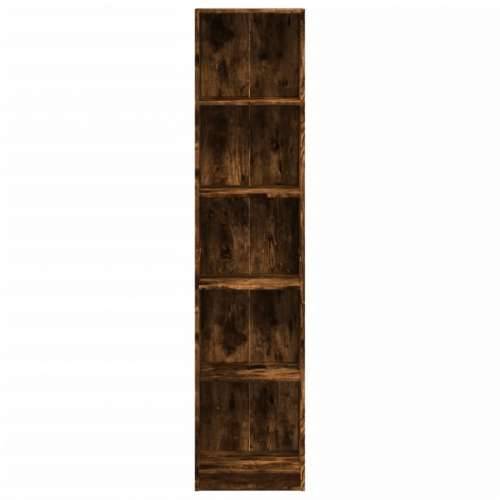 Regal za knjige boja hrasta 40x24x176 cm od konstruiranog drva - Dimljeni hrast 1 176 cm 40 cm Cijena