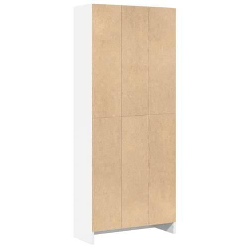Regal za knjige bijeli 60x24x143 cm konstruirano drvo - Bijela 1 143 cm 60 cm Cijena