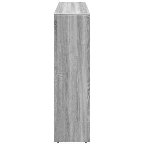 Pregrada/regal za knjige 3razina sonoma 137,5x29x103,5cm drveni - Sivi hrast sonoma 1 103.5 cm 137.5 cm Cijena