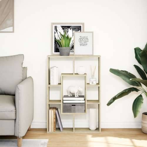 Regal za knjige boja hrasta 63x20x90 cm od konstruiranog drva - sonoma hrast 1 Cijena