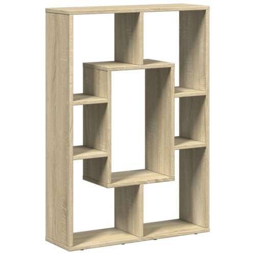 Regal za knjige boja hrasta 63x20x90 cm od konstruiranog drva - sonoma hrast 1 Cijena