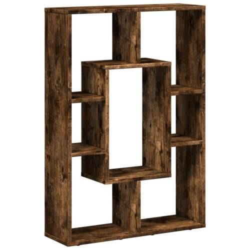Regal za knjige boja hrasta 63x20x90 cm konstruirano drvo - Dimljeni hrast 1 Cijena