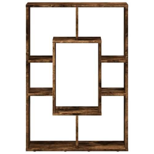 Regal za knjige boja hrasta 63x20x90 cm konstruirano drvo - Dimljeni hrast 1 Cijena