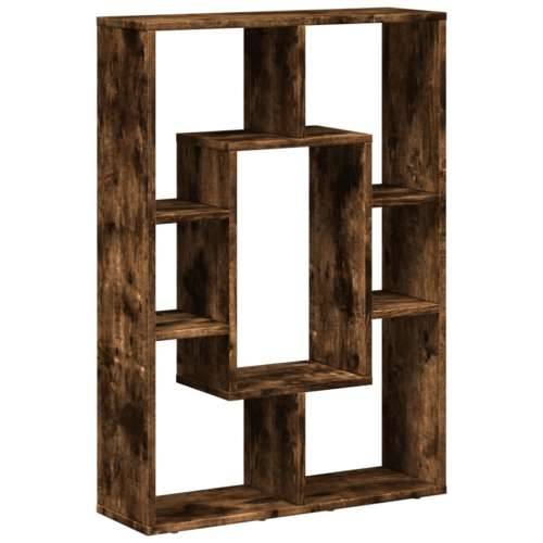 Regal za knjige boja hrasta 63x20x90 cm konstruirano drvo - Dimljeni hrast 1 Cijena