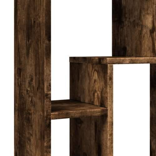 Regal za knjige boja hrasta 63x20x90 cm konstruirano drvo - Dimljeni hrast 1 Cijena