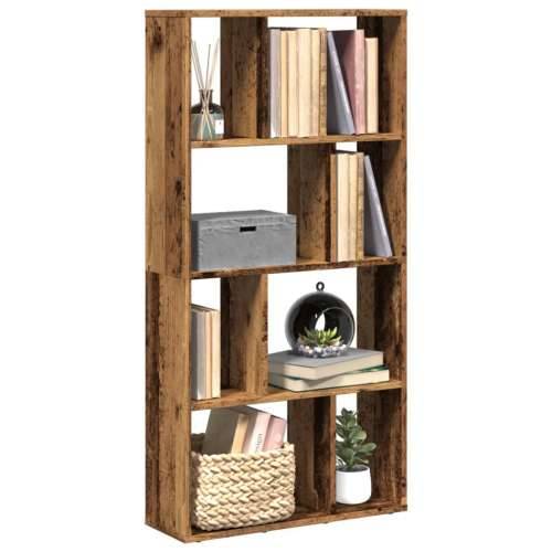 Regal za knjige boja starog drva 60x20x120 cm konstruirano drvo - Staro drvo 1 60 cm Cijena