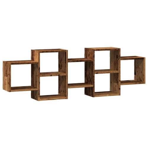 Zidna polica boja staro drvo 129x18x42 cm konstruirano drvo - Staro drvo 129 x 18 x 42 cm 1 Cijena