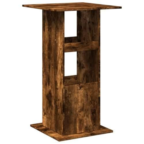 Barski stol s prostorom boja hrasta 60x60x102 cm drveni - Dimljeni hrast 1 Cijena