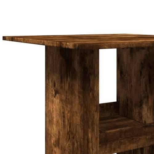 Barski stol s prostorom boja hrasta 60x60x102 cm drveni - Dimljeni hrast 1 Cijena