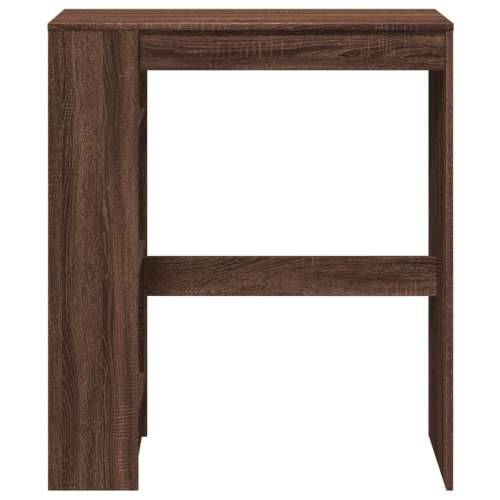Barski stol s držačima boja hrasta 90x40x103,5 cm drveni - Smeđi hrast 1 Cijena