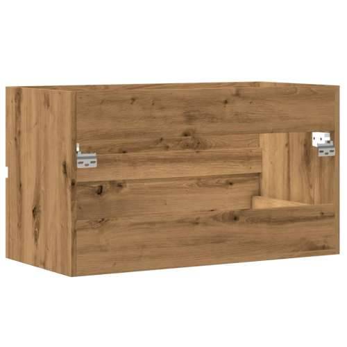 Kupaonski viseći ormarić boja hrasta 80 x 38,5 x 45 cm drveni - artisian oak 80 x 38.5 x 45 cm 1 Cijena