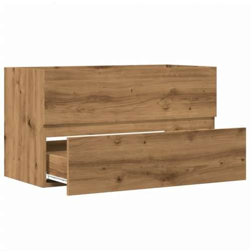Kupaonski viseći ormarić boja hrasta 80 x 38,5 x 45 cm drveni - artisian oak 80 x 38.5 x 45 cm 1 Cijena