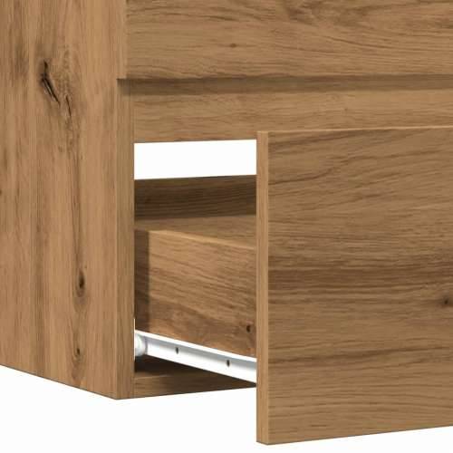Kupaonski viseći ormarić boja hrasta 80 x 38,5 x 45 cm drveni - artisian oak 80 x 38.5 x 45 cm 1 Cijena