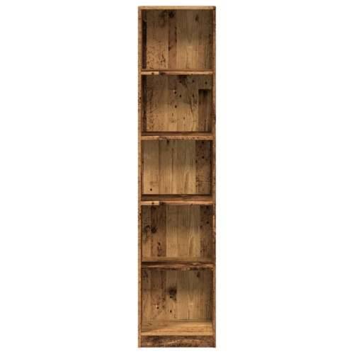 Regal za knjige boja starog drva 40x24x176 cm drveni - Staro drvo 1 176 cm 40 cm Cijena