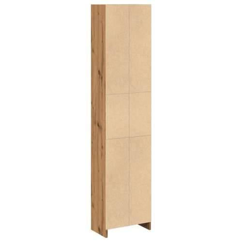 Regal za knjige boja hrasta 40x24x176 cm konstruirano drvo - Boja hrasta 1 176 cm 40 cm Cijena