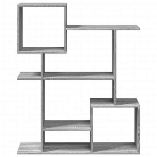 Pregrada / regal za knjige boja hrasta 92x29x112 cm drveni - Sivi hrast sonoma 1 112 cm Cijena