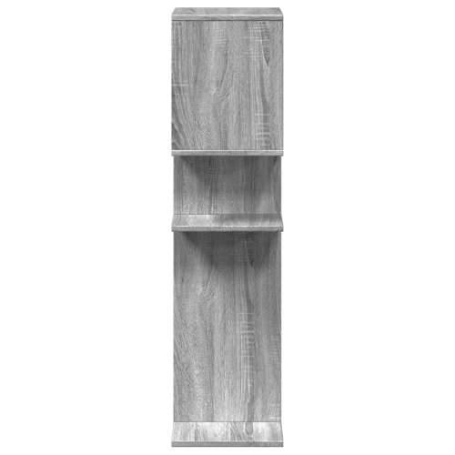 Pregrada / regal za knjige boja hrasta 92x29x112 cm drveni - Sivi hrast sonoma 1 112 cm Cijena