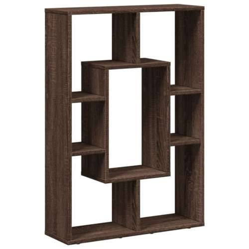Regal za knjige boja hrasta 63x20x90 cm konstruirano drvo - Smeđi hrast 1 Cijena