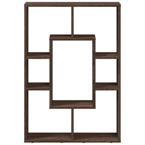 Regal za knjige boja hrasta 63x20x90 cm konstruirano drvo - Smeđi hrast 1 Cijena