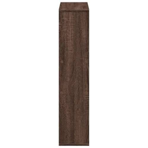 Regal za knjige boja hrasta 63x20x90 cm konstruirano drvo - Smeđi hrast 1 Cijena