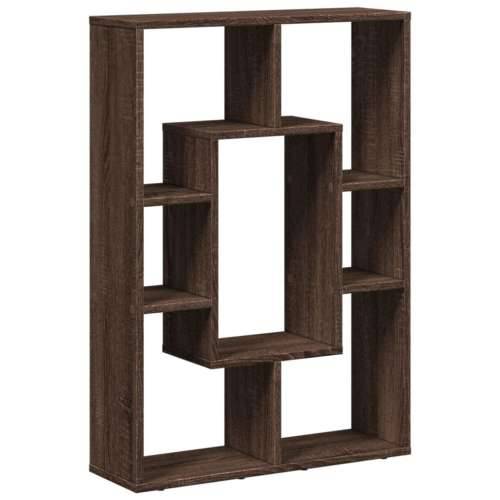 Regal za knjige boja hrasta 63x20x90 cm konstruirano drvo - Smeđi hrast 1 Cijena