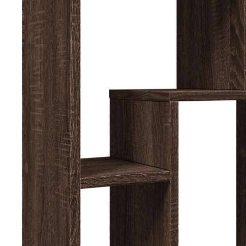 Regal za knjige boja hrasta 63x20x90 cm konstruirano drvo - Smeđi hrast 1 Cijena