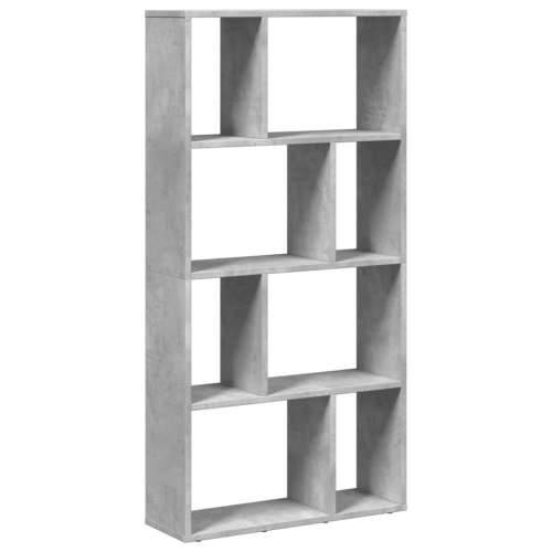 Regal za knjige boja betona 60x20x120 cm konstruirano drvo - Beton siva 1 60 cm Cijena